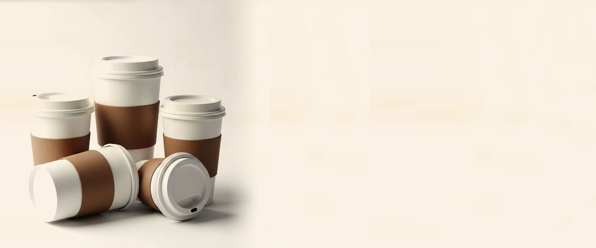 Vasos de papel para café