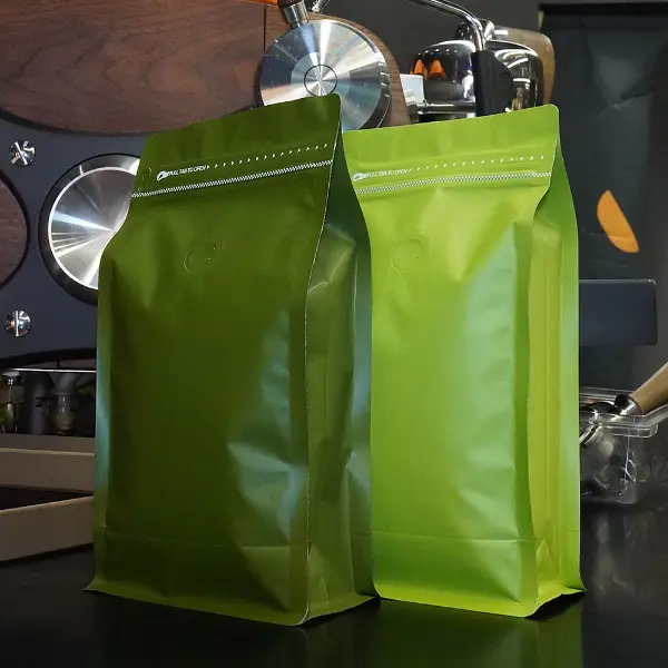 500G Dimensiones del tamaño de la bolsa de café para envases de café al por menor
