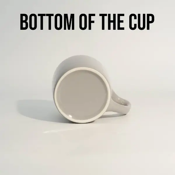 Diseño del asa de una taza de café cerámica personalizada