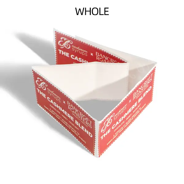 Hoja de adhesiva de papel personalizada completa con material texturizado