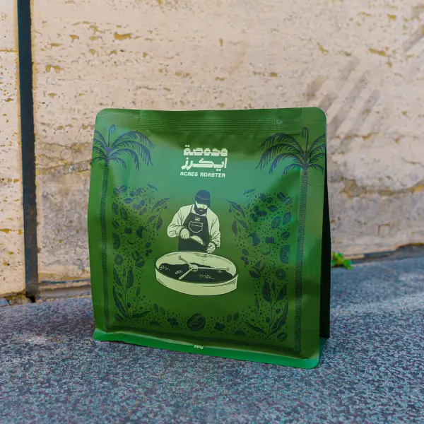 Bolsa de café personalizada con impresión detallada para el branding mayorista