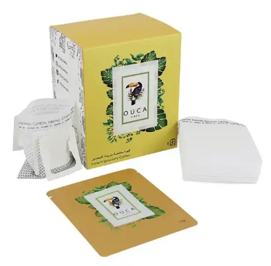 Caja de café de goteo de OVNIs