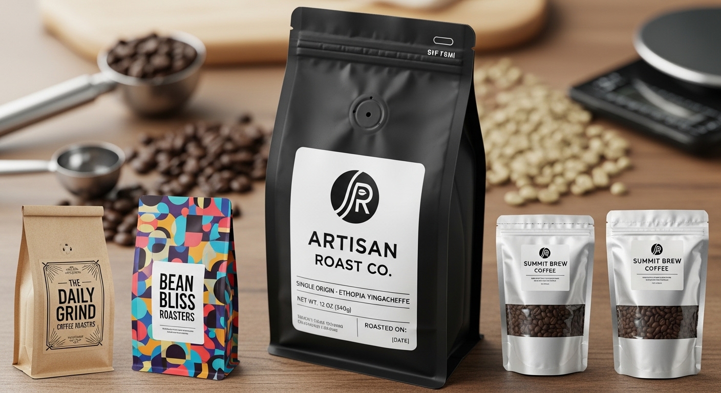 Las mejores bolsas de café personalizadas para tostadores