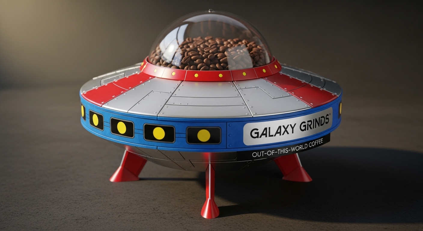Embalaje personalizado para cajas de café UFO