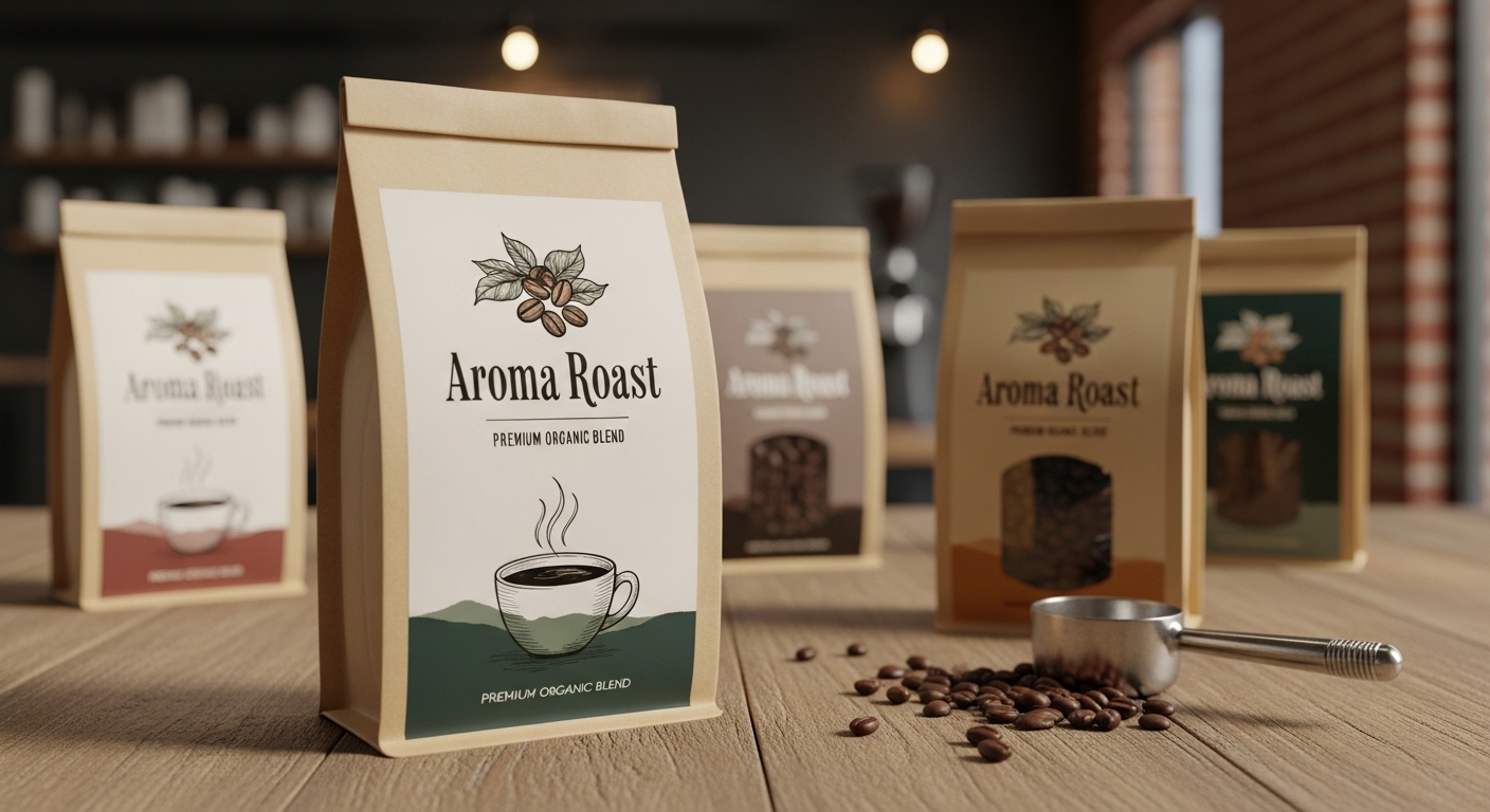 Bolsas de embalaje de café impresas a medida