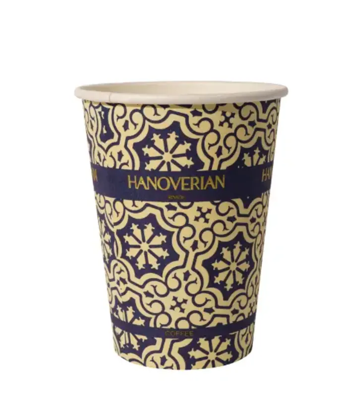 Tamaños de vasos de papel de café