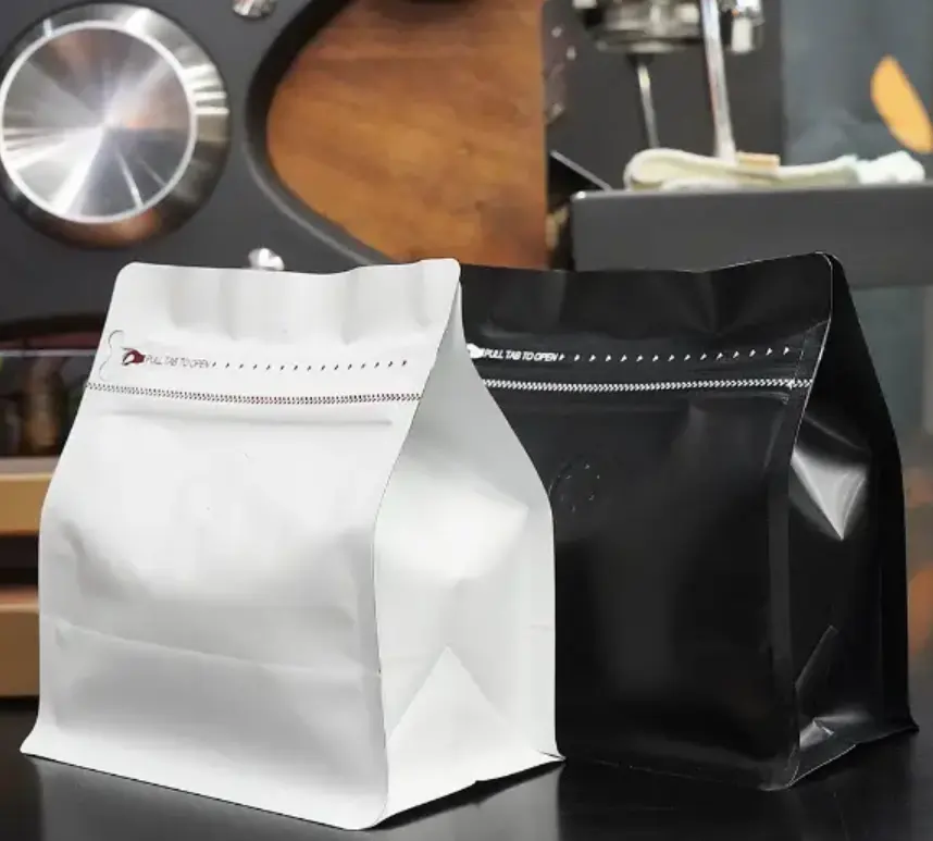 Embalaje sostenible de bolsas de café
