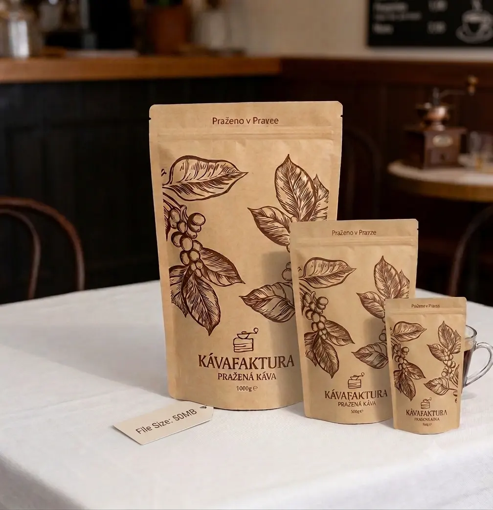 Bolsas horizontales de café al por mayor