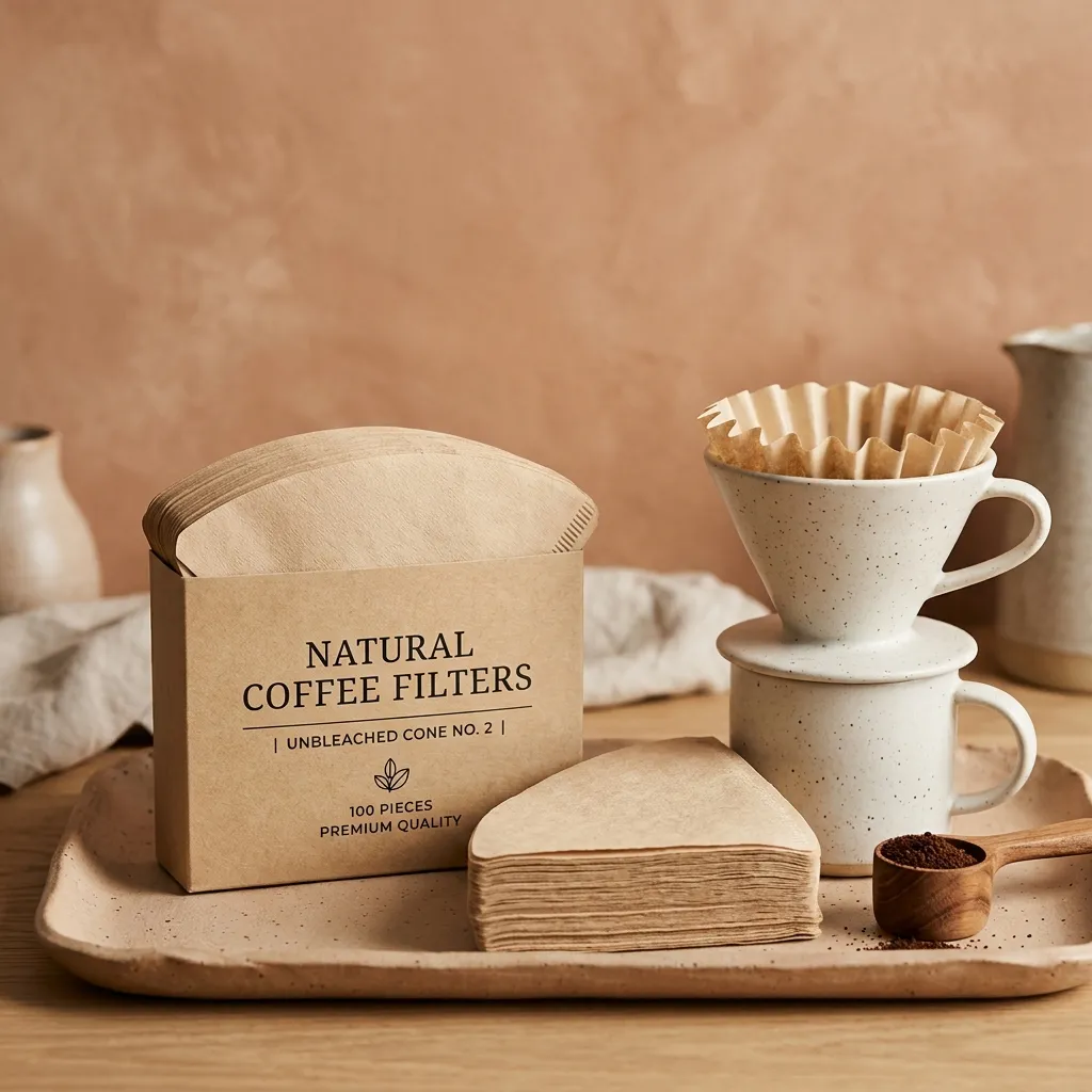 Filtro de café, bolsas de papel