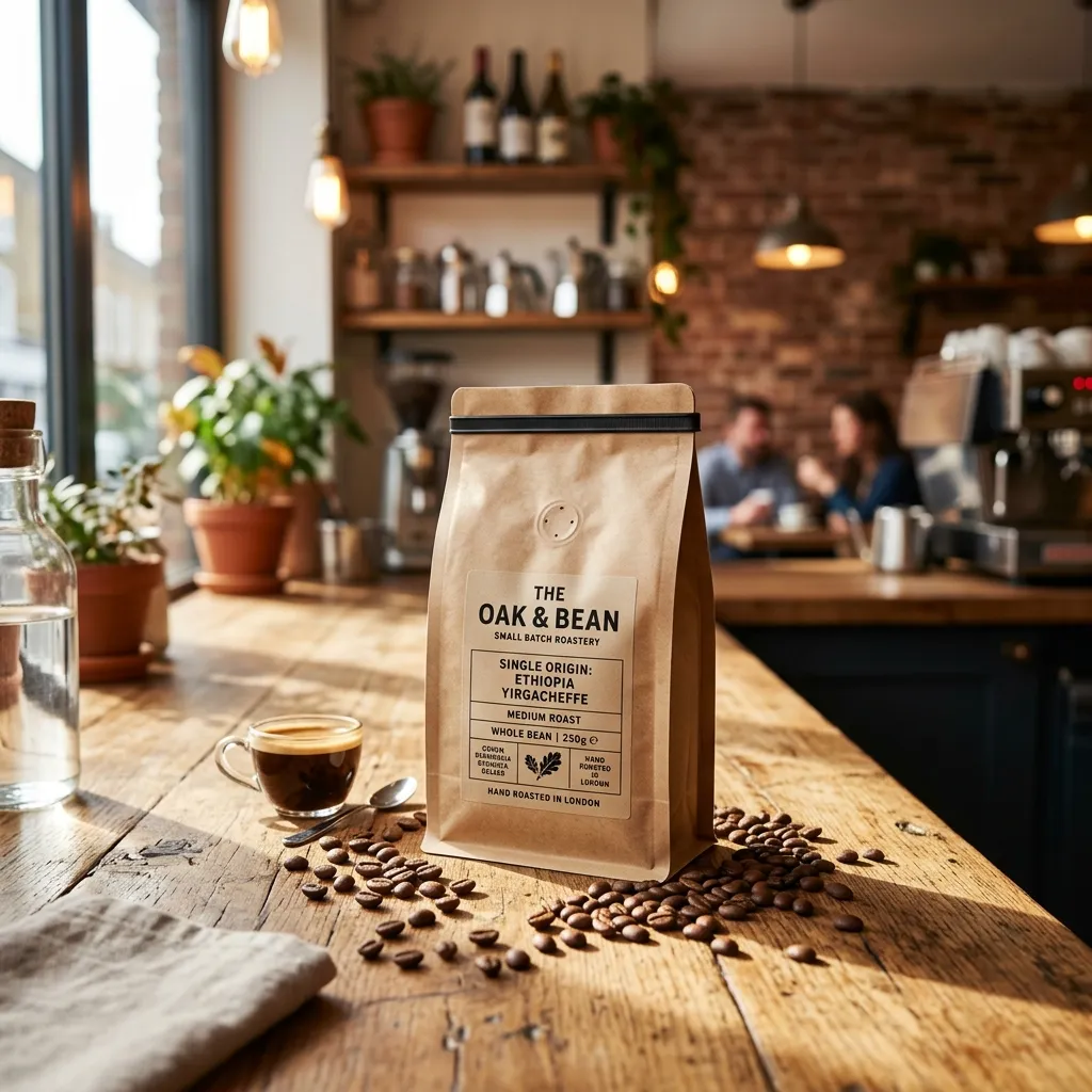 Una Coffee_pouch_on_wooden_countertop