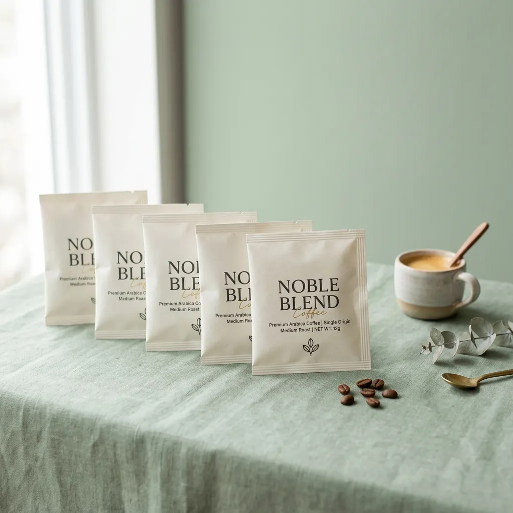 Sachets de café de goteo y de una sola ración