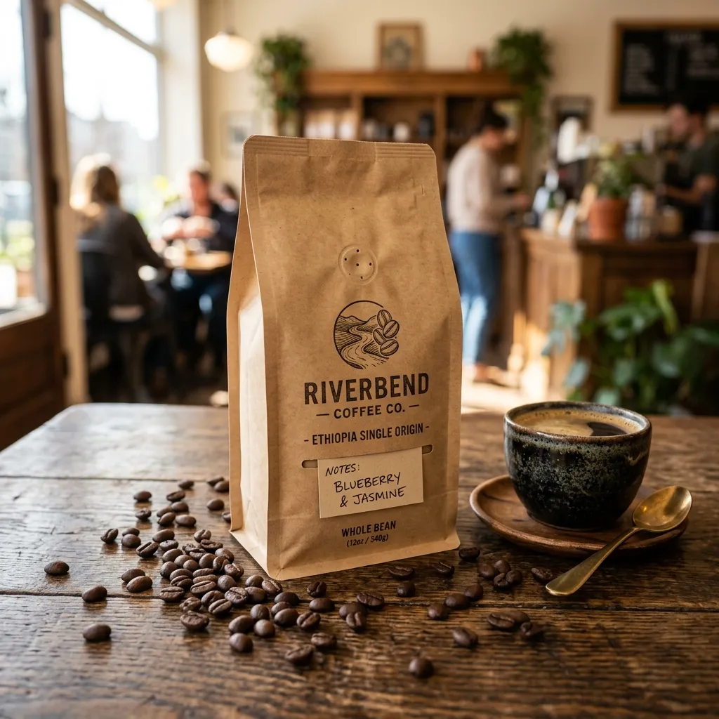 Kraft_paper_coffee_bag_on tabla
