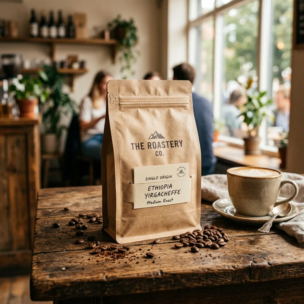 Kraft_paper_coffee_bag_on tabla