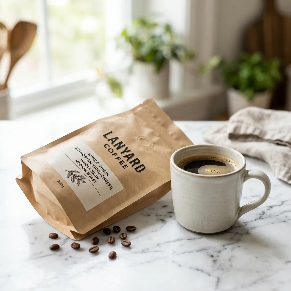 una Lanyard_Coffee_bag_ceramic_mug