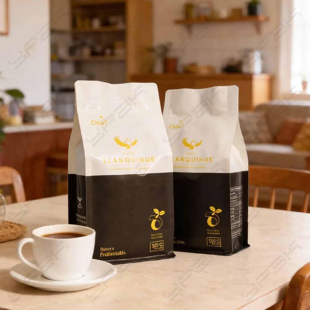 Bolsas de café compostables personalizadas