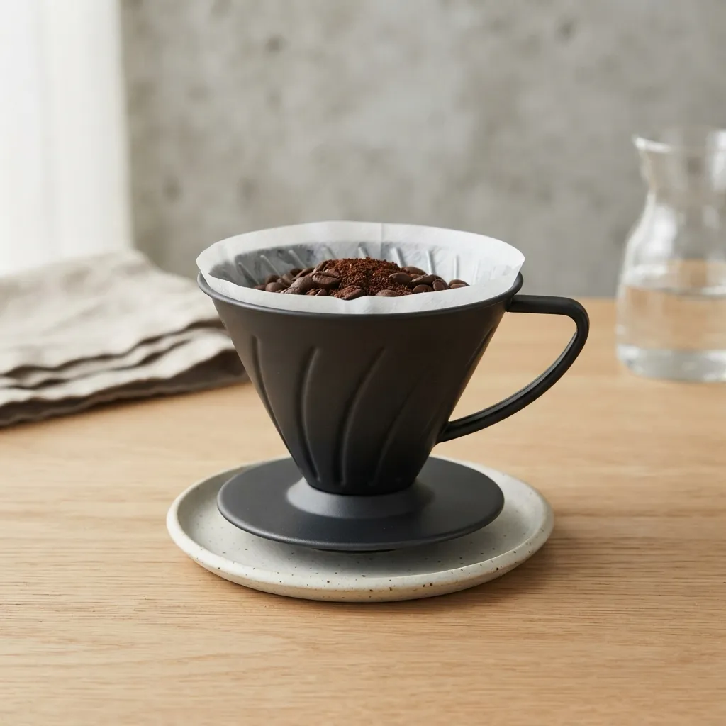 Black_stainless_steel_coffee_filter