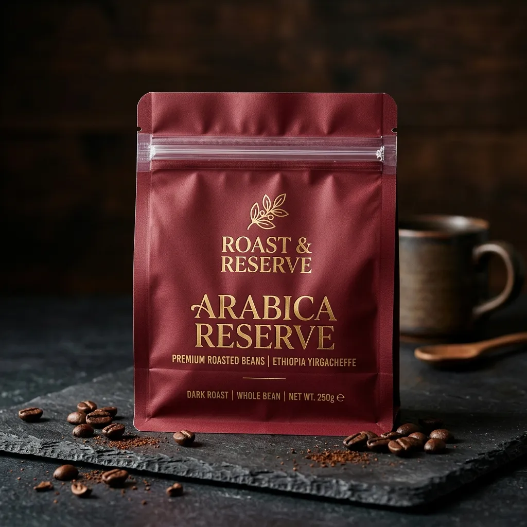 Sachet de café hermético y resellable