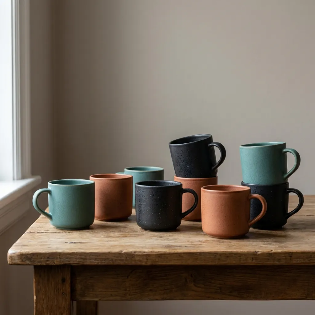 Ceramic_coffee_cups_displayed on table