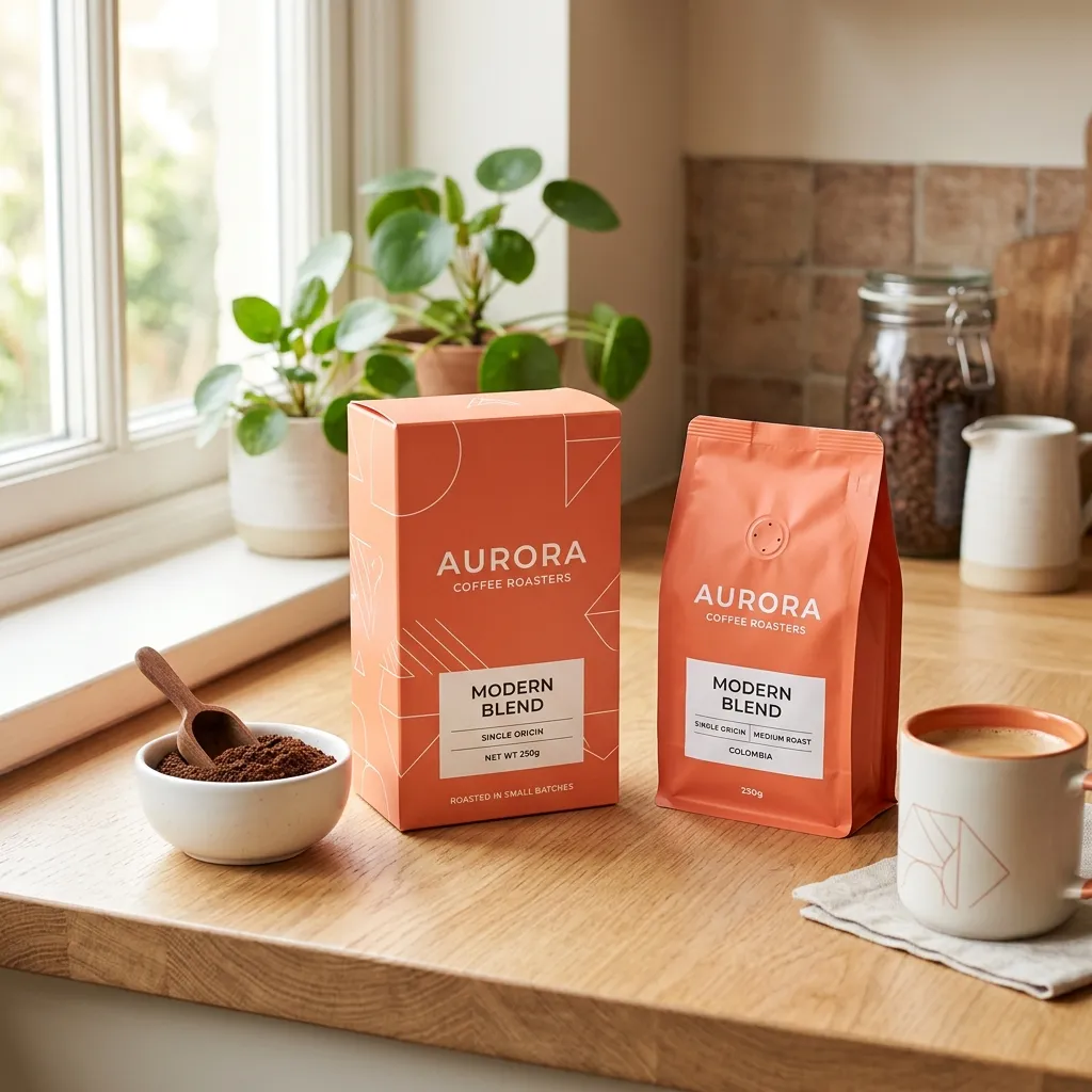 cajas personalizadas de envases de café