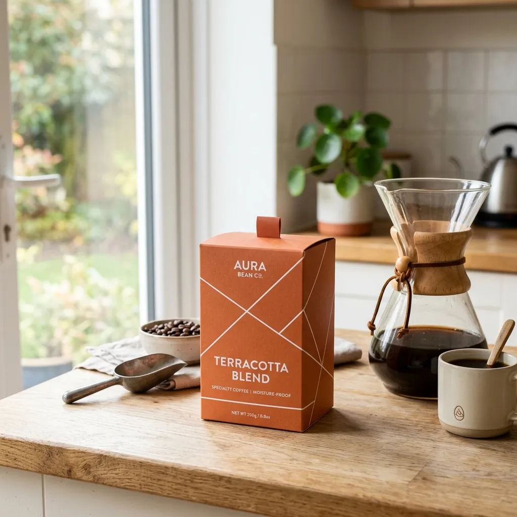 cajas de café resistentes a la humedad