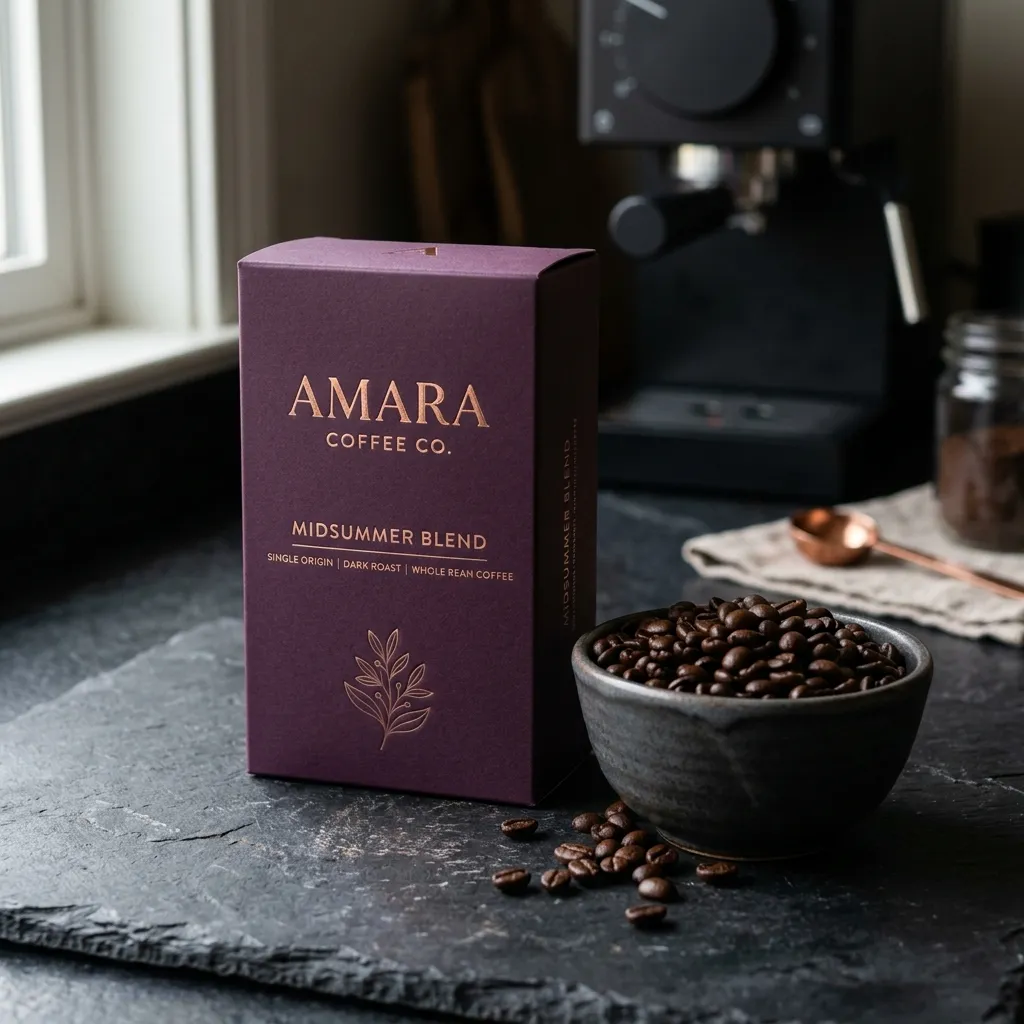 Cajas de papel de café