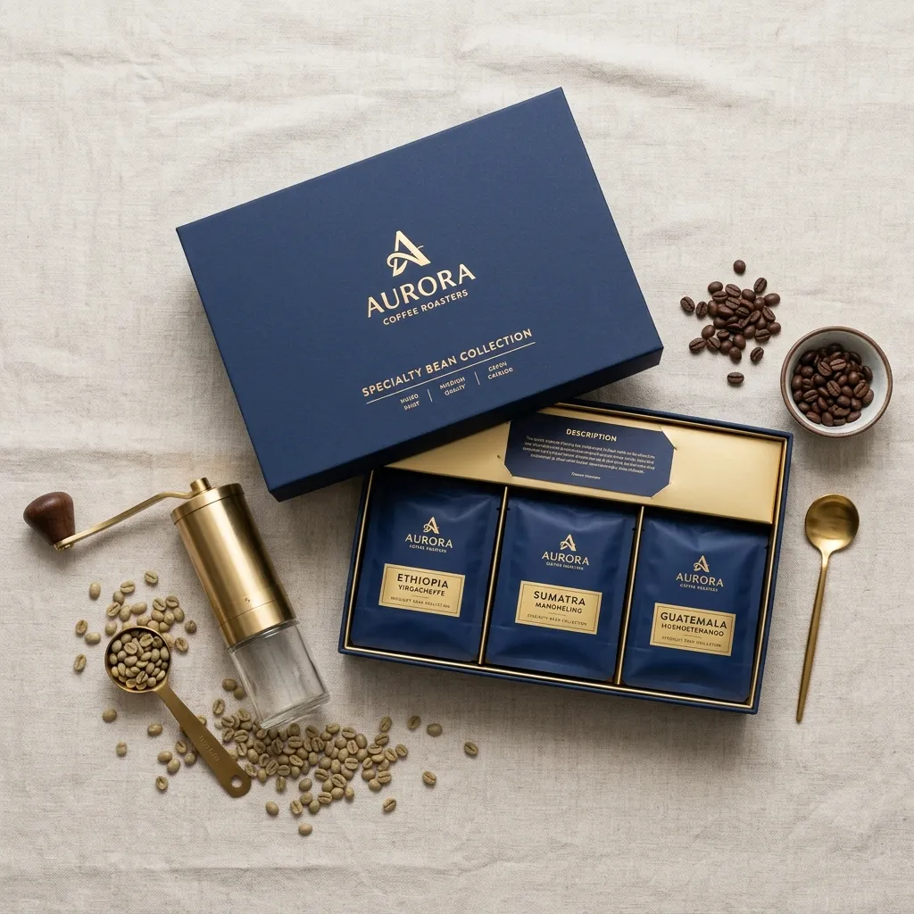 Cajas de envases de café