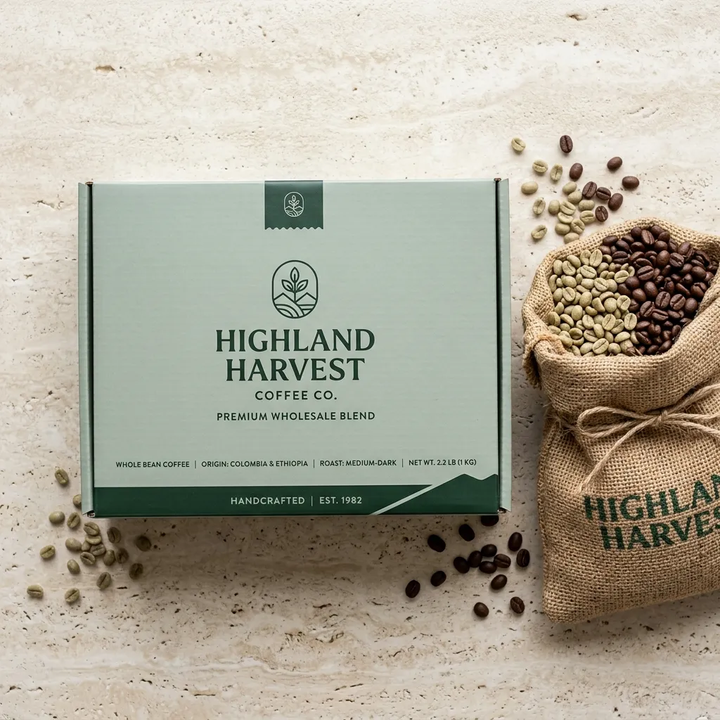 cajas de café a granel