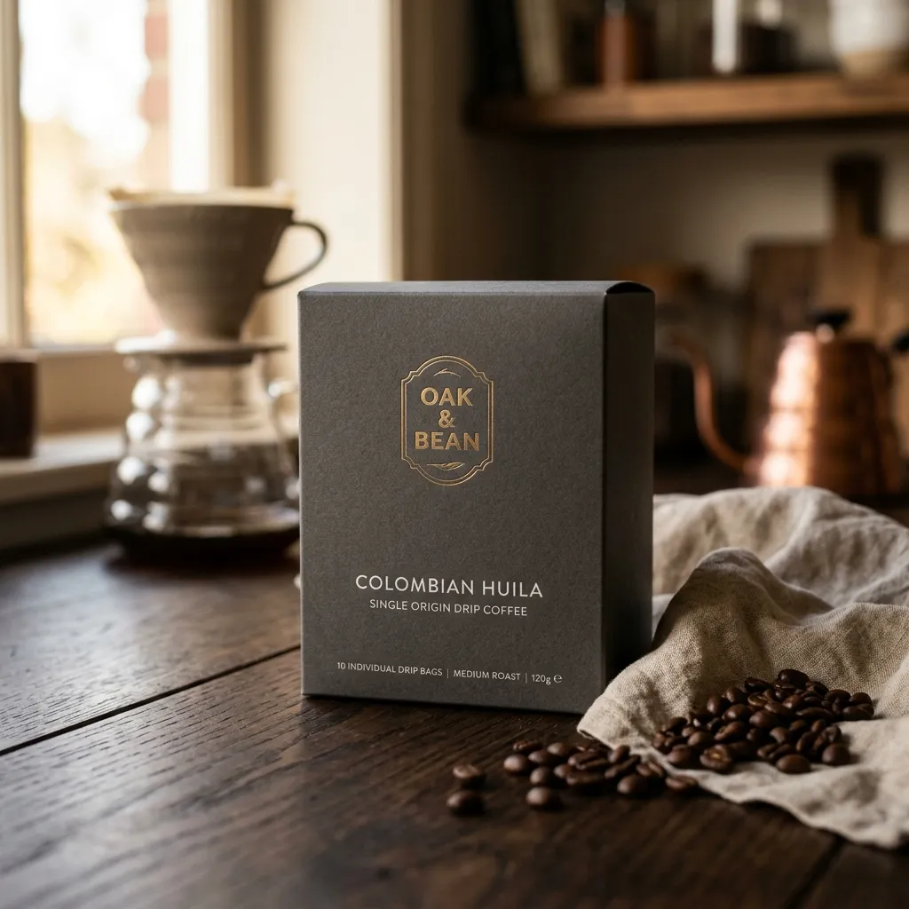 Cajas de café de goteo