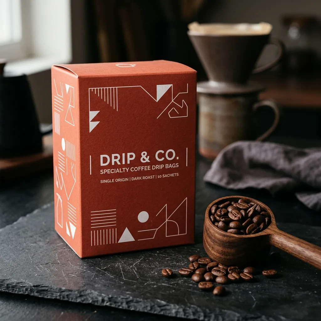 Paquetes de goteo de café