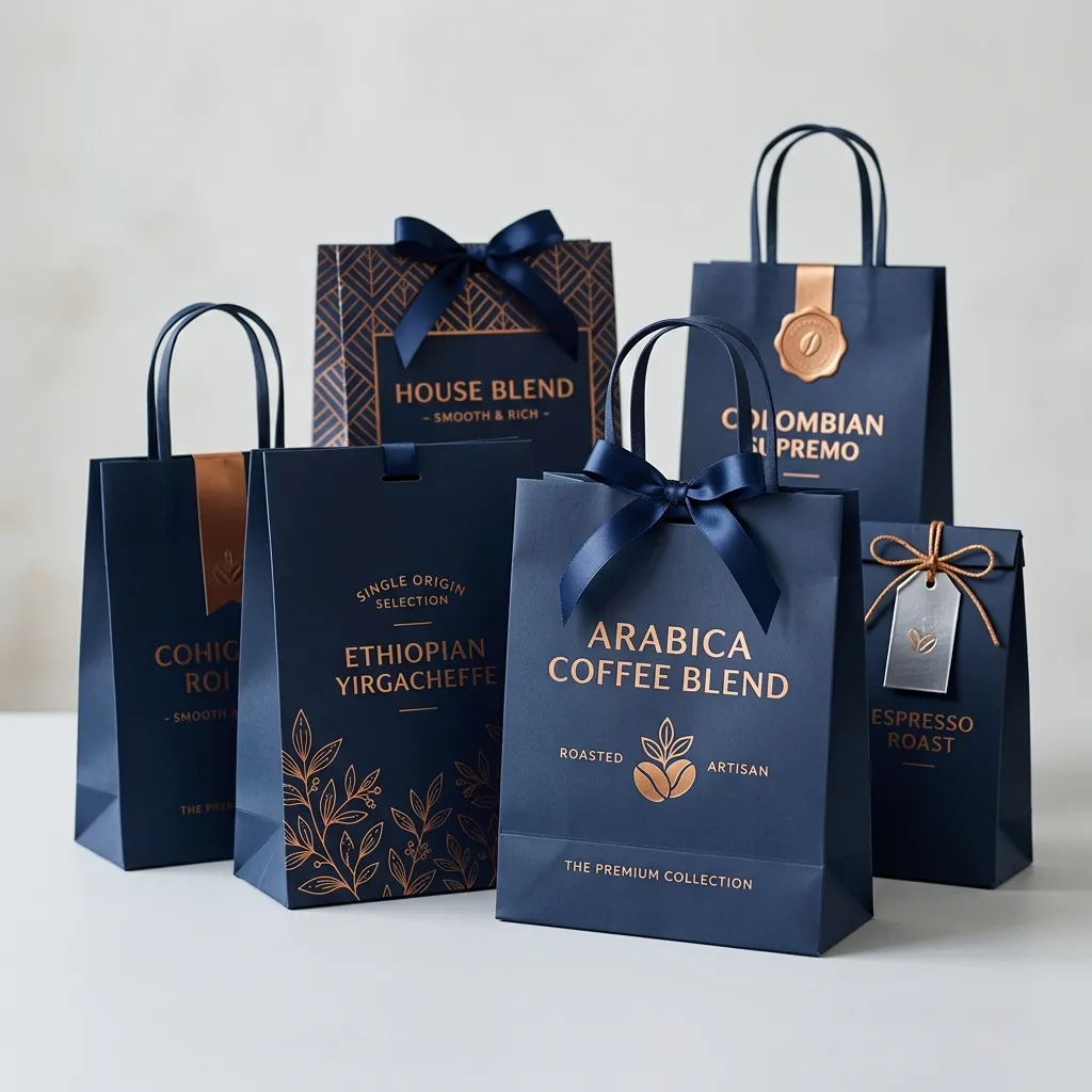 Paquete de bolsa-regalo de café