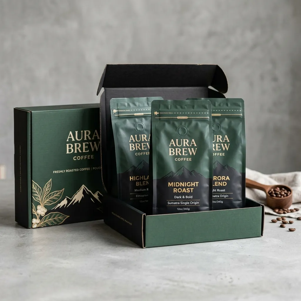Envase de Envelope de Café Sobremesa