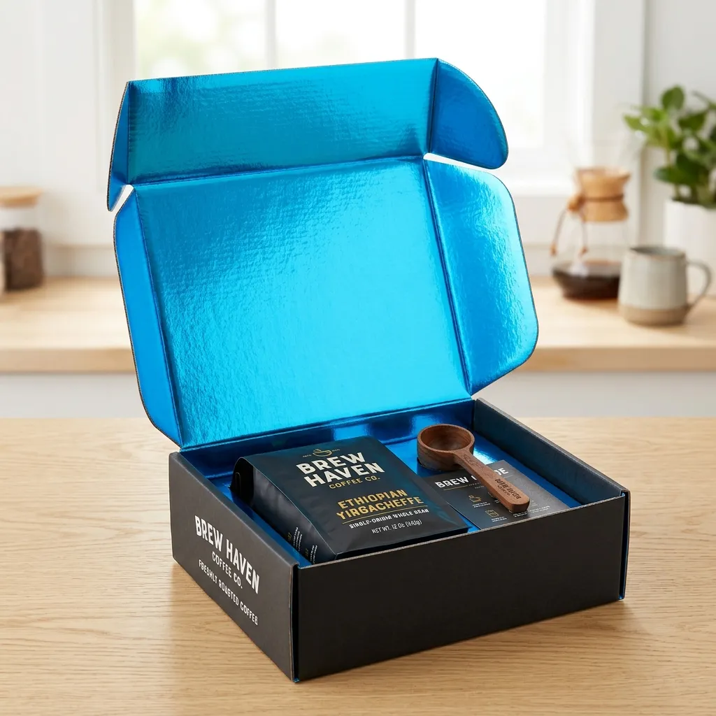 cajas de correo de café de aluminio