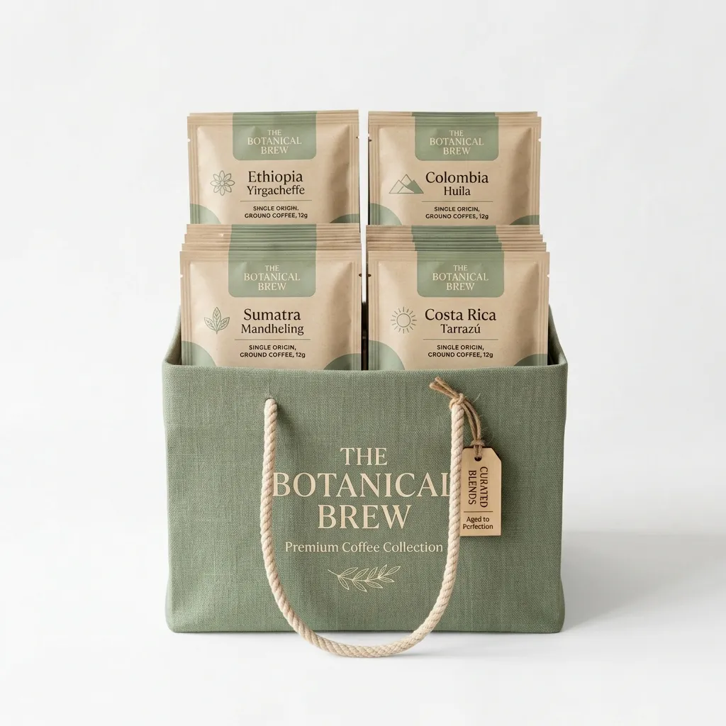bolsas-bolsas-sobres de regalo de café ecológico
