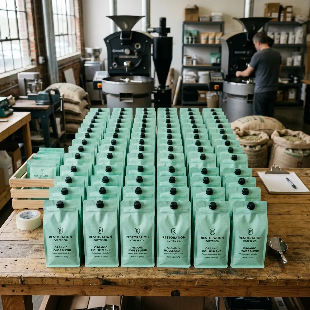 Coffee_pouches_stacked_in_rows