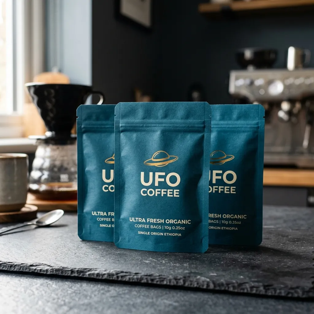 Bolsitas de sobres de café OVNI