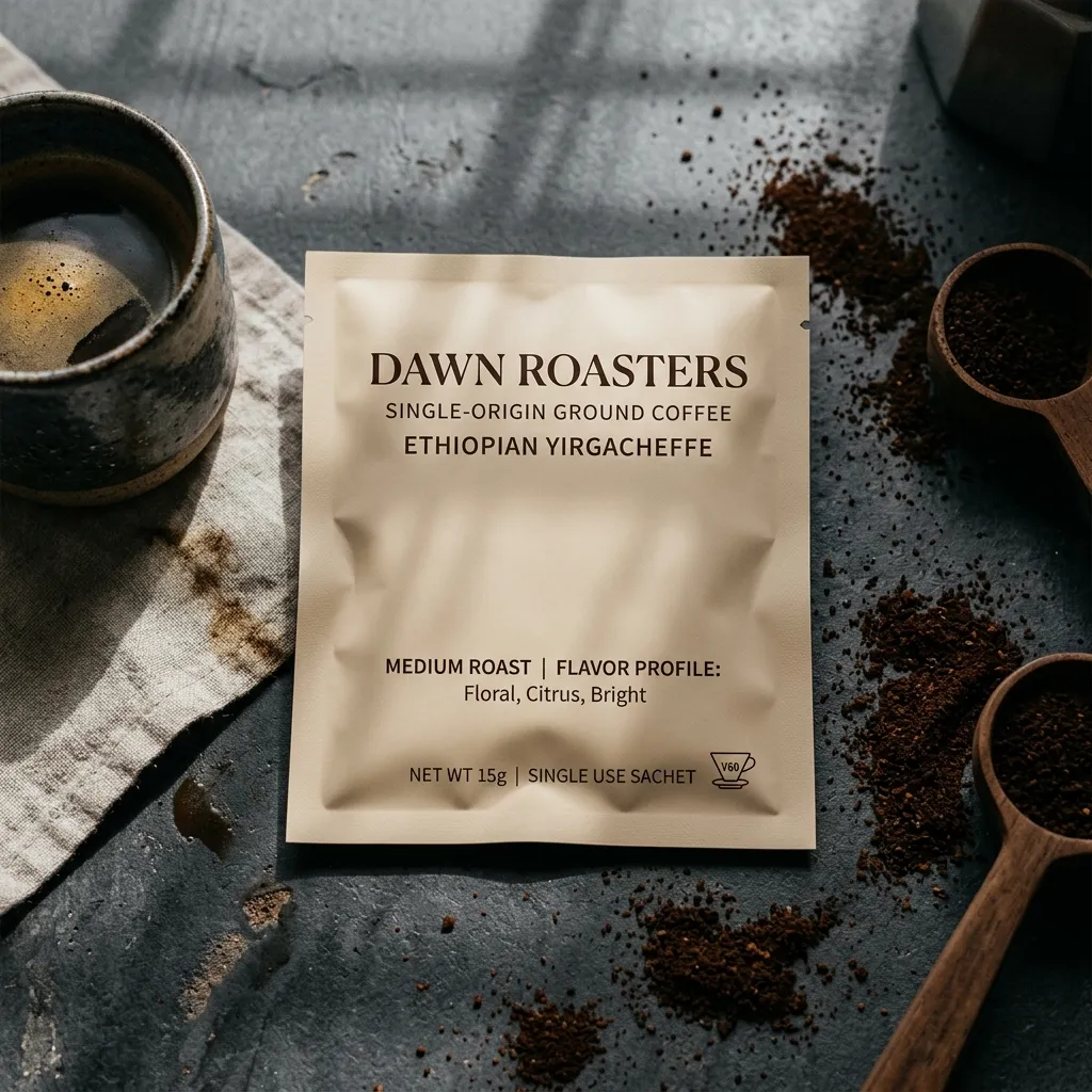 bolsitas de café molido
