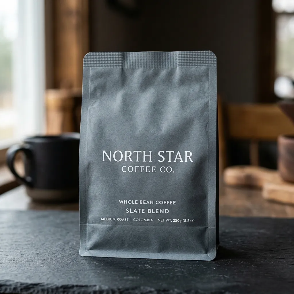 Coffee_sachet_stands_on_table