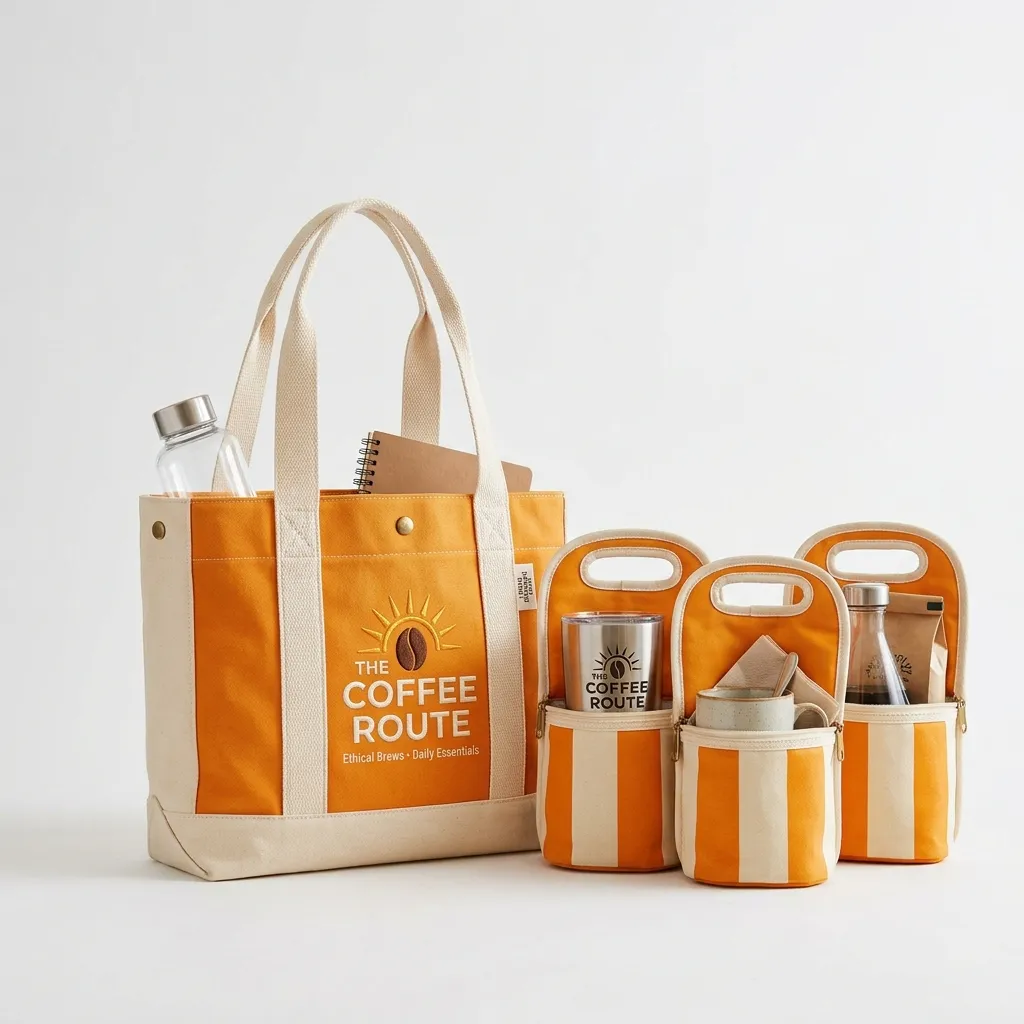 Coffee_tote_bags_displayed_profe