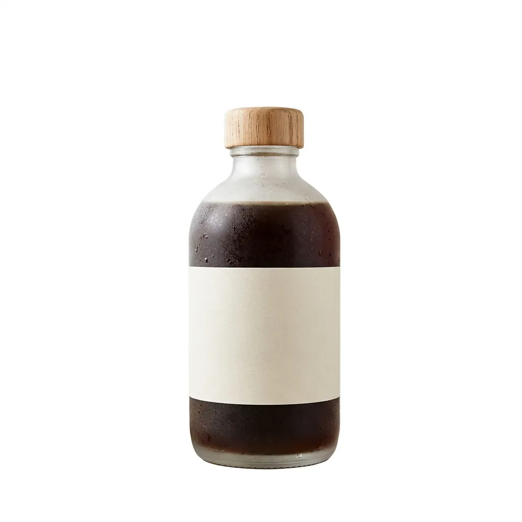 botellas de café frío