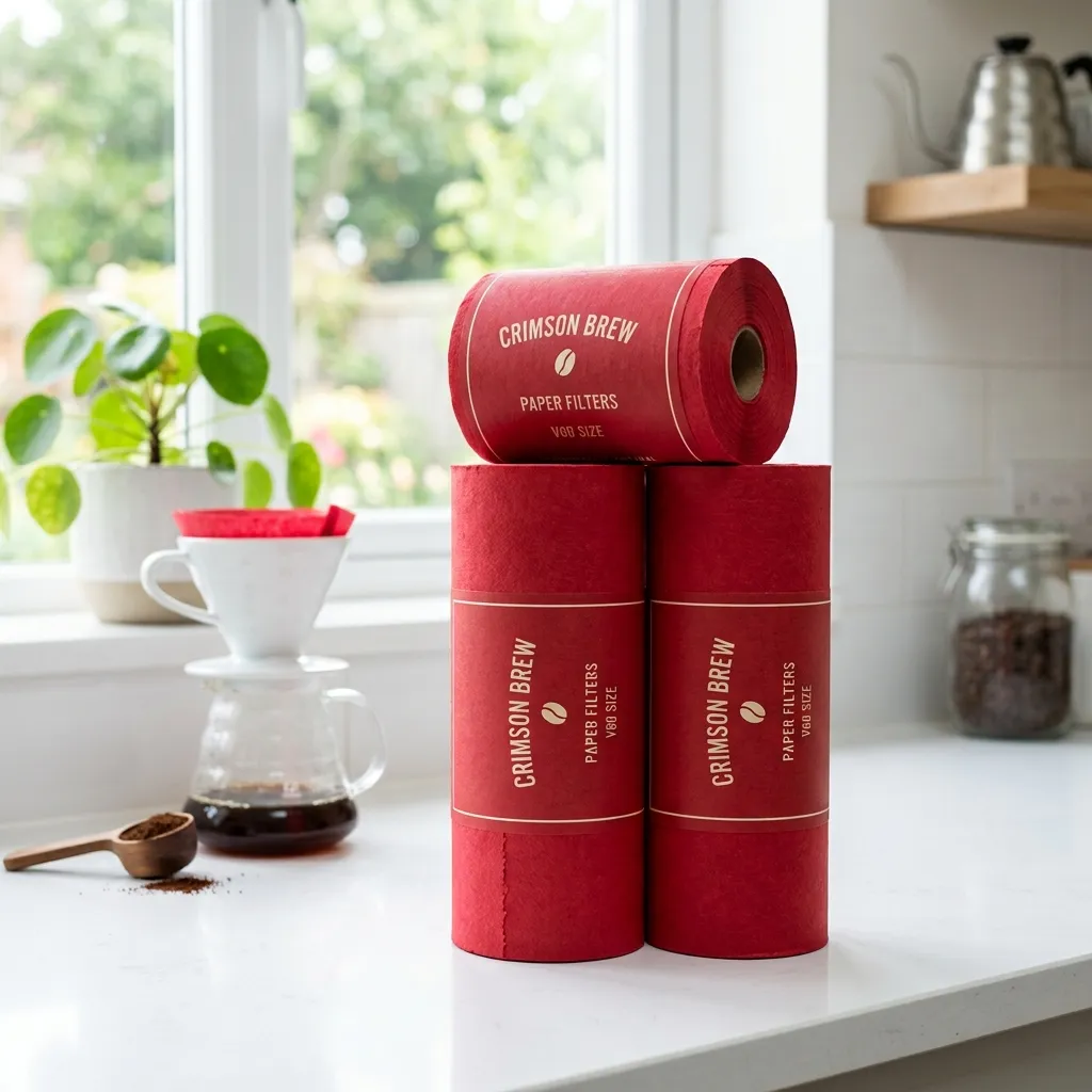 Crimson_paper_filter_rolls_stacked_