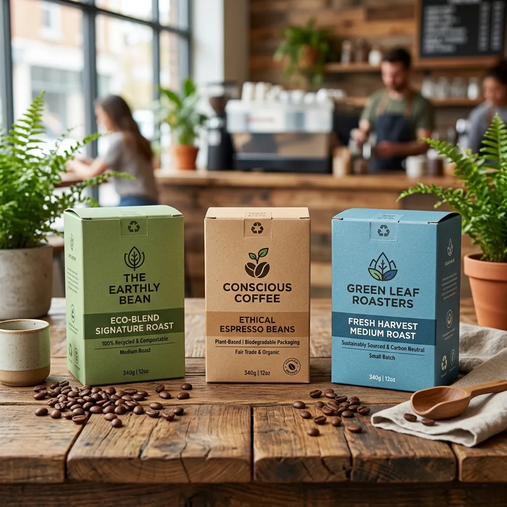 Cajas de café biodegradables