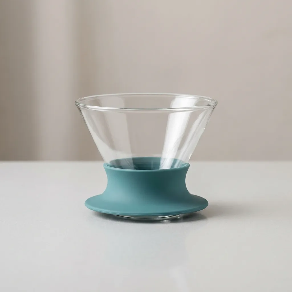 goteador de cristal para preparar café