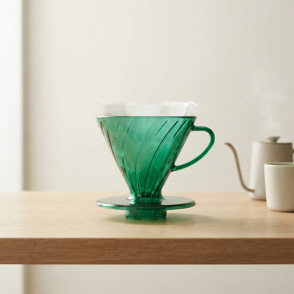 goteador de cristal para preparar café