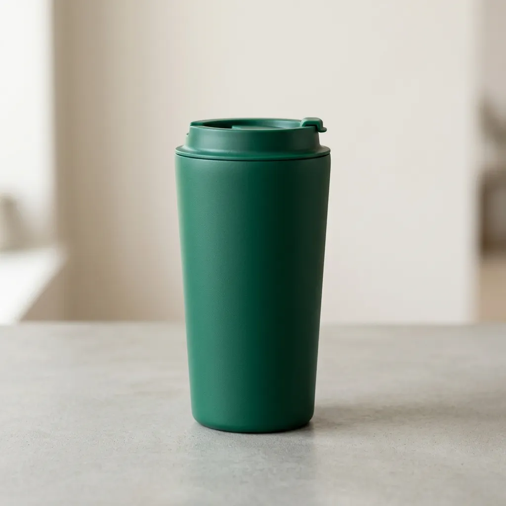 Vasos de café al vacío térmico