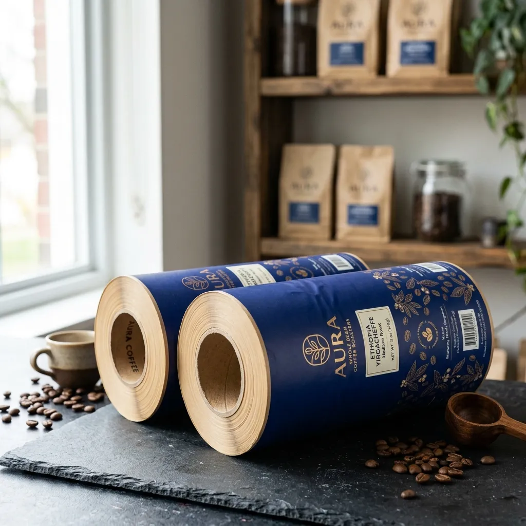 Indigo_blue_coffee_packaging_roll