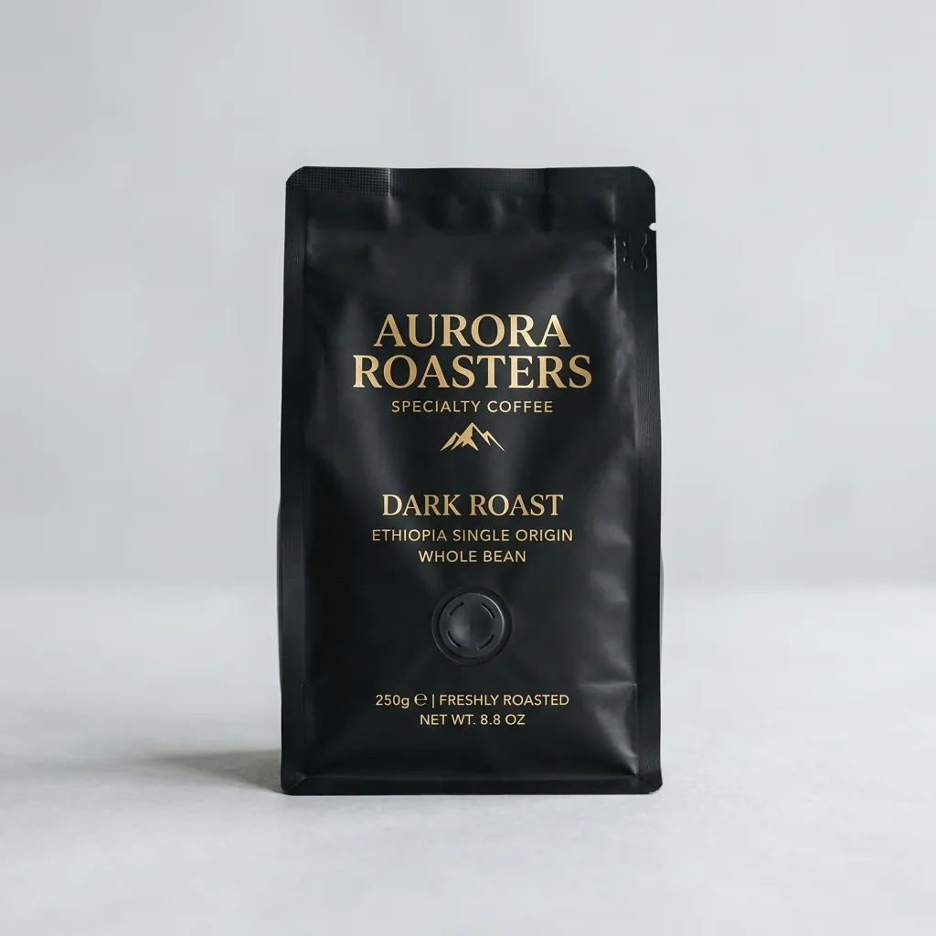 Saquitos de café con válvula