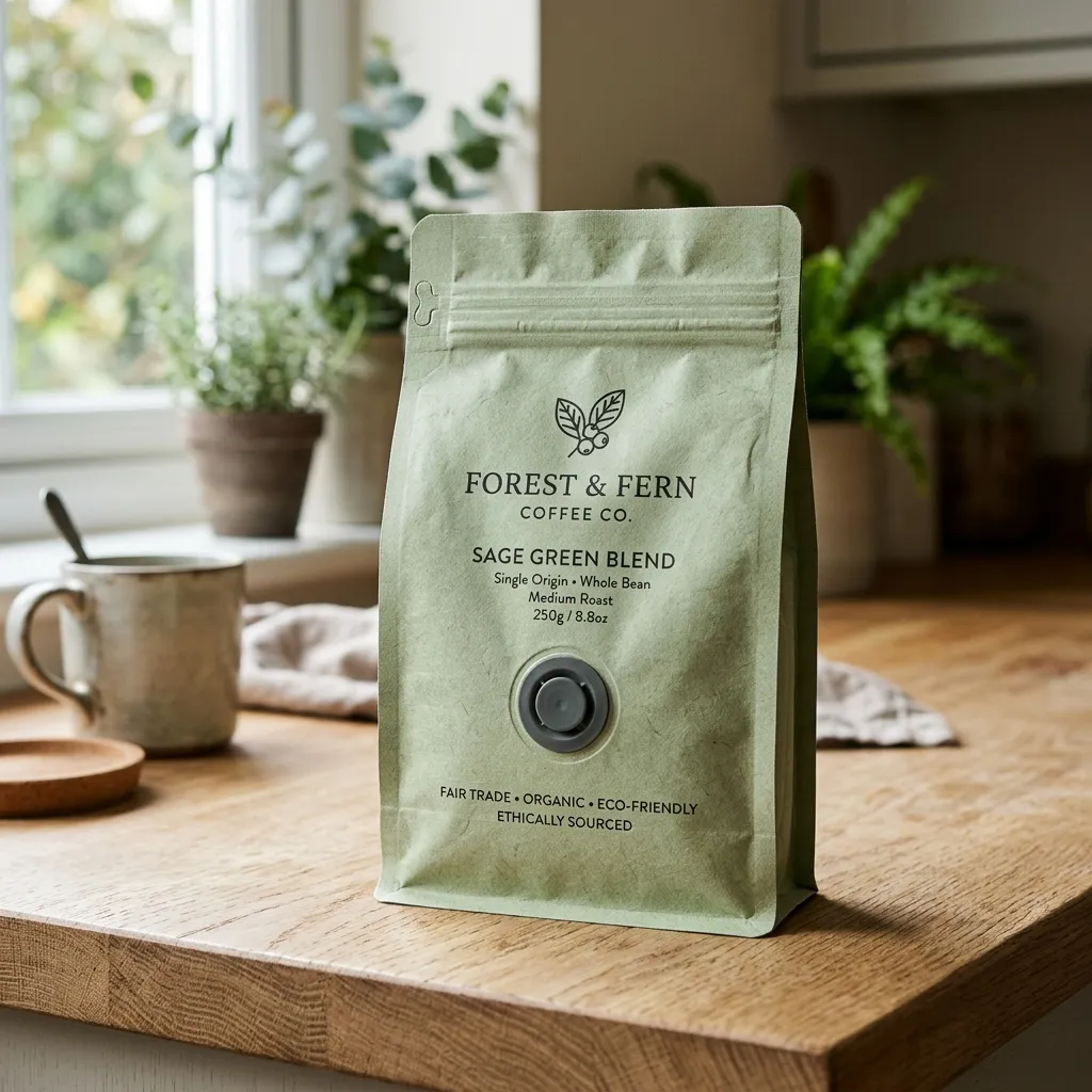 Mint_green_coffee_pouch_standing