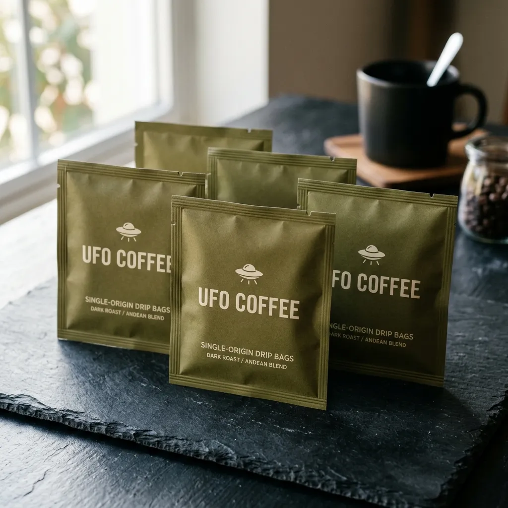 paquetes de sachet de filtro de café OVNI