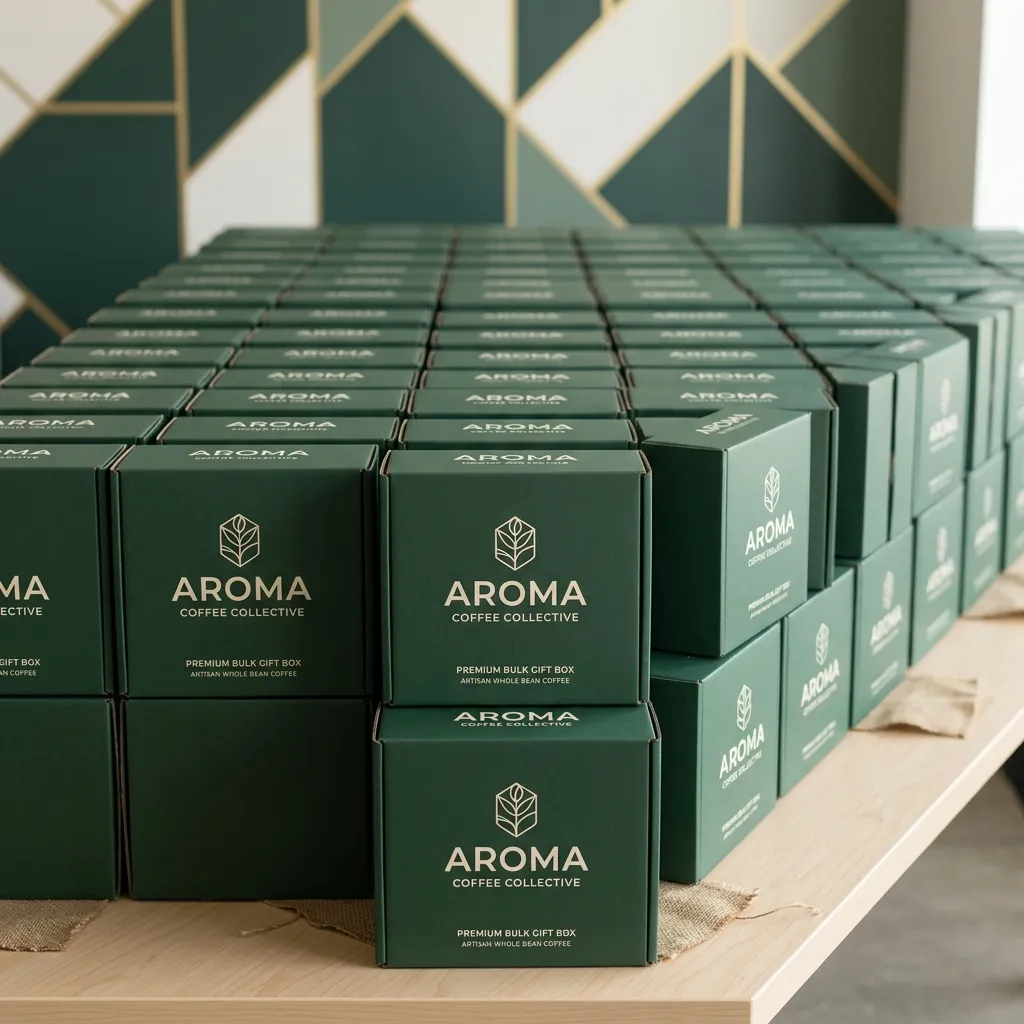 cajas-regalo-de café impresas al por mayor
