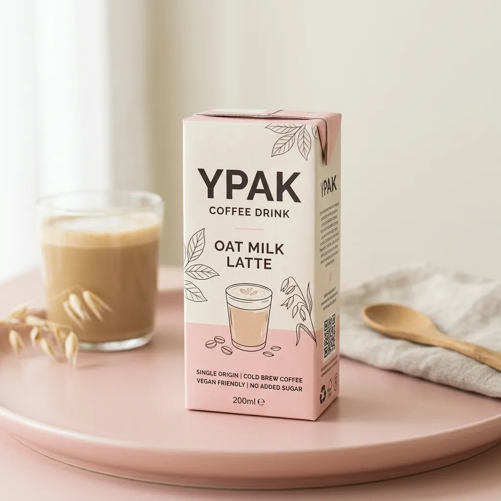 Paquetes de cajas de bebidas de café